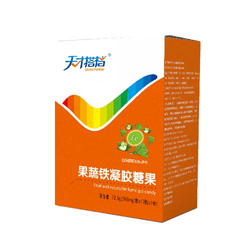 天才搭档果蔬铁凝胶糖果22.8